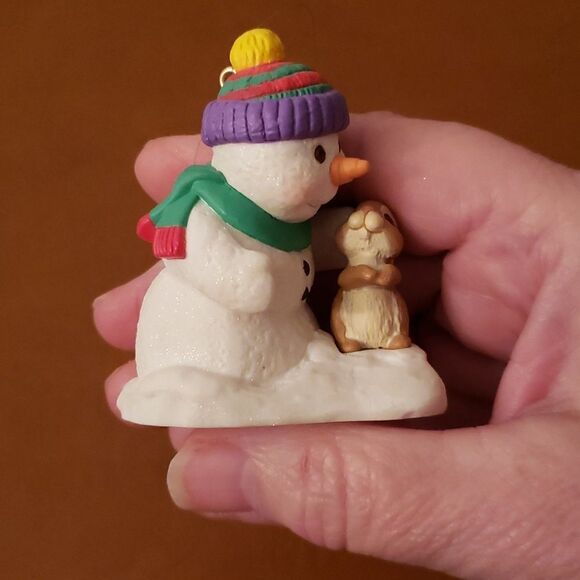 Vintage Hallmark Keepsake Ornament - 1st in Snow Buddies Series - Dated 1998 - Picture 5 of 12